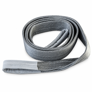 Eslinga de Elevación Plana de 4 Toneladas, 100 mm × 5 m, Poliéster Industrial Reforzado, Construcción con Ojales, Fabricante Experimentado, OEM Disponible - Product Image 3