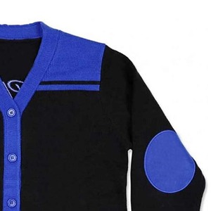Cárdigans/Suéteres Personalizados de Primera Calidad con Cuello en V, Logotipos de Hermandades, Fraternidades, Escuelas/Universidades, de Lana/Cachemira para Otoño - Product Image 4