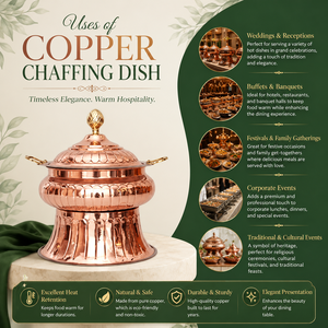 Fabricante Indio de Recipientes para Calentar Comida, Calentador de Comida Tipo Buffet con Tapa, Vajilla para Hoteles, Catering y Fiestas - Product Image 3