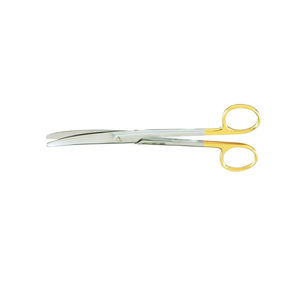 Tijeras Mayo con mango dorado, de acero inoxidable, rectas, para disección, instrumento quirúrgico de corte, juego certificado CE de alta calidad - Product Image 1