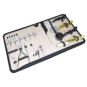 Pince à cheveux plate en acier inoxydable de haute qualité et pinces de sectionnement, kit d'outils d'extension capillaire à marque privée - Product Image 4