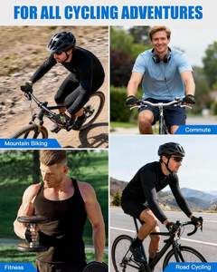 Gants mi-doigts avec absorption des chocs, antidérapants pour le cyclisme, la gym, l'entraînement, la musculation, les activités de plein air, le VTT, la moto tout-terrain, l'équitation - Product Image 6