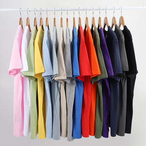 เสื้อยืดคอกลมคุณภาพสูง 100% ผ้าฝ้าย สำหรับผู้ชายและผู้หญิง  รับสกรีนโลโก้ ขายส่ง เสื้อยืดเรียบง่ายสไตล์ลำลอง - Product Image 2