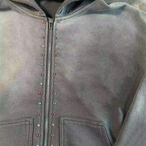 Sudadera de Forro Polar Personalizada con Logotipo Impreso en DTG, Estilo Vintage, Informal, de Invierno, de Algodón Grueso, Lavada al Ácido, con Efecto Desgastado por el Sol - Product Image 4