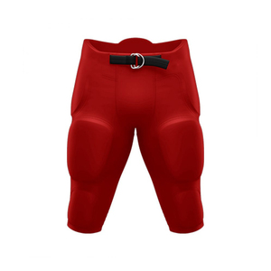 Men <b>Padded</b> American Football Pants Belt Closure Breathable Athletic Practice Game Performance Sportswear Adult Wear manufacture - Product Image 4