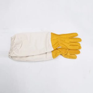 High Quality Waterproof <b>Long</b> Sleeve Leather Work <b>Gloves</b> Hand Beekeeping <b>Gloves</b> welding <b>gloves</b> Anti-Bite <b>Gloves</b> - Product Image 2