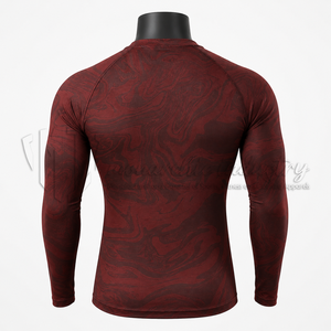 Camiseta de Compresión de Manga Larga para Hombre, Protección contra Rozaduras, Ropa Deportiva Personalizada, para Entrenamiento, Gimnasio, Fitness, Capa Base - Product Image 2