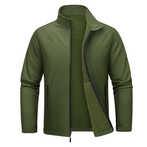 Custom Made 2024 Men's Waterproof Men Softshell <b>Jacket</b> for Hunting Hiking & Camping Solid Pattern Woven Technique - Product Image 3