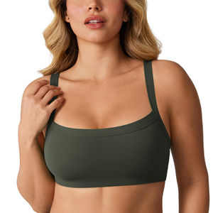 Vente en gros de soutiens-gorge de sport personnalisés avec logo, fabricant professionnel de vêtements de fitness, soutien-gorge de sport sans manches pour la vente en ligne - Product Image 1