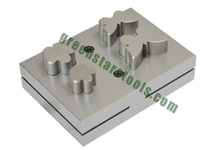 Cutter à disque en forme de feuille de Monstera, ensemble de matrices pour bijoux, 4 tailles, 16-28 mm, outil de fabrication de bijoux en acier DC-4-03 - Product Image 1