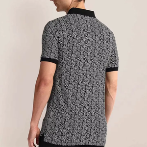 Polo homme premium, tissu en coton respirant, coupe confortable, coutures durables, polo homme - Product Image 3