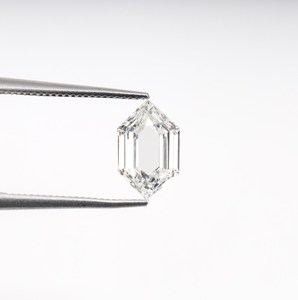 Bague en diamant poli de haute qualité, certifiée IGI, en vrac, 1CT 3CT, taille hexagonale rose, cultivé en laboratoire, couleur E, clarté VS1 - Product Image 5
