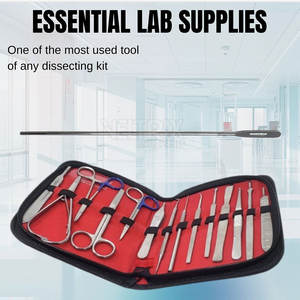 Sonde en acier inoxydable de haute qualité avec œil 5 3/4, équipement réutilisable, sonde avec œil 5 3/4 pour la chirurgie - Product Image 6