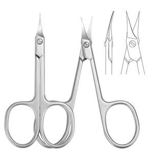 Professional Stainless Steel Cuticle Scissors Extra Sharp Tip Cuticle <b>Dead</b> Skin Scissors Russian Styles Manicure Tools - Product Image 1