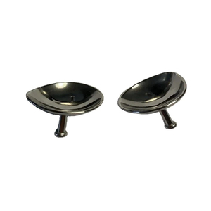 Nouvel ensemble de 3 paires de protections oculaires manuelles en acier inoxydable pour la cornée, protection laser, 3 tailles (petite, grande, extra-large), revêtement spécial, certifié CE - Product Image 5
