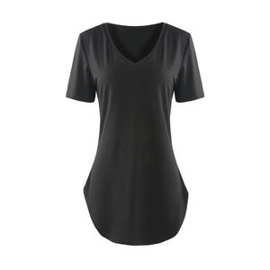 Camiseta de Mujer al por Mayor, con Logotipo Personalizado, Talla Grande, Suave, 100% Algodón - Product Image 1