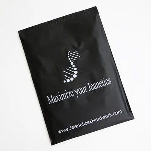 Sobres Negros Gruesos de Nuevo Material, Sobres de Poliéster con Logotipo Personalizado Impreso, Resistentes al Agua, a los Desgarros y Duraderos para Envíos por Mensajería - Product Image 2