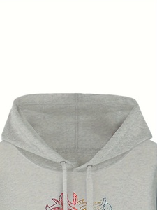 Fashion Oversized <b>Rhinestone</b> Graphic Hoodie Full Zip Heavy Cotton Fleece Sweatshirt Streetwear <b>Jacket</b> Casual Hip Hop Clothing - Product Image 2