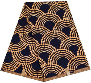 Authentic African Ankara Wax Print Cotton Fabric for Clothing Sewing Crafts and Fashion by Hitjem Export Island Supplier - Product Image 5