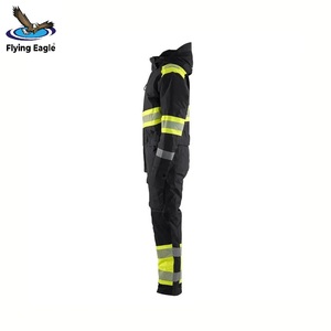 Vêtements de travail en coton de qualité supérieure, veste et pantalon industriels durables, vêtements de travail de sécurité - Product Image 5