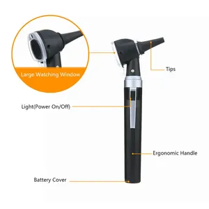 Kit de Diagnóstico Médico Profesional Portátil con Fuente de Alimentación Eléctrica Directa, Oftalmoscopio y Otoscopio para ORL - Product Image 4