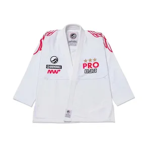 ชุดยิวยิตสู Shoyorol รุ่น 136Jiu Jitsu BJJ GI สีขาว ขายดี พร้อมโลโก้สั่งทำ ระบายอากาศได้ดี ผ้าฝ้าย 100% น้ำหนัก 440 กรัม ทรงหลวม - Product Image 1