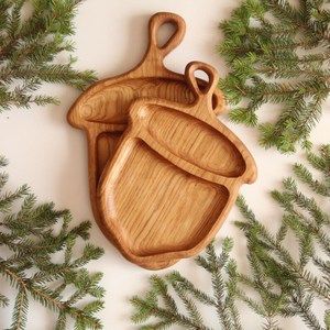 Plateau décoratif en bois naturel fait main, forme irrégulière, pour table à manger, table basse, entrée, décoration intérieure - Product Image 6