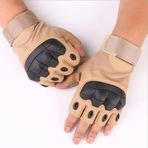 Gants de moto en cuir véritable pour hommes, en cuir de cerf, pour le cyclisme, gants chauds et épais pour l'hiver, pour moto - Product Image 4