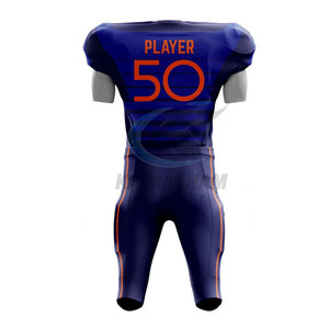 Diseña Tu Propio Logotipo, Ropa de Equipo, Uniforme de Fútbol Americano, Ropa de Práctica Transpirable de Poliéster de Alta Calidad para Hombre - Product Image 2
