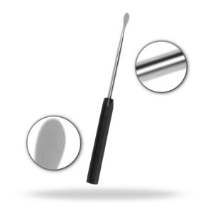 Élévateur Cobb Antérieur avec Manche de 9 Pouces – Instrument de Chirurgie Neurochirurgicale de la Colonne Vertébrale pour l'Élevation et la Dissection des Tissus Antérieurs de la Colonne Vertébrale - Product Image 1