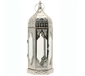 Wholesale Selling Durable Premium Portable Centerpiece Metal & Glass <b>Lantern</b> With <b>Silver</b> Finished <b>Lantern</b> for Outdoor - Product Image 6