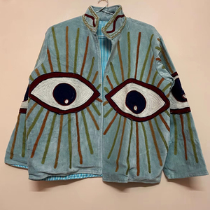 Velvet Artisan Hand Embroidered Suzani velvet Jacket Made with High Quality Material and Looking Vintage Suzani Jacket - Product Image 1