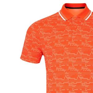 Camisas Polo de Golf de Manga Corta para Hombre, que Absorben la Humedad, Camisa Deportiva de Tenis con Cuello y Diseño de Sublimación Estampada, Suministro ODM - Product Image 6