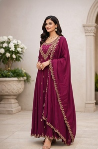 Most Selling Fancy Pink Soft Silk <b>Kurtis</b> for Office and Regular Wear at Wholesale Price Casual Dresses Kurti - Product Image 2