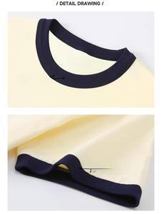 Bangladesh China Factory Price Custom Silk Screen Printing Summer Breathable 100% Cotton Knitted Short-sleeved Casual tshirt - Product Image 6