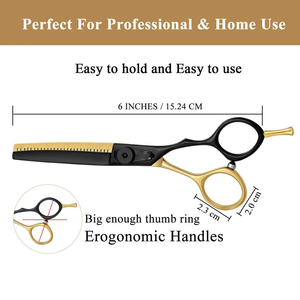 Comfortable Moveable Thumb <b>Ring</b> Hair Salon Scissors New Model Sharp Beauty Haircut Tool With Stainless Steel Handle Scissors - Product Image 4