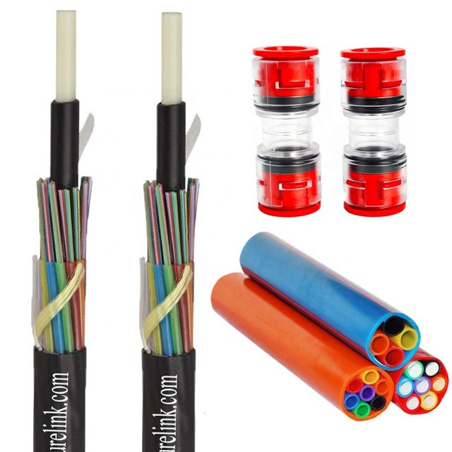 12core 24core 48core 72core 96core 144core air blown cable GCYFTY GCYFY air blown fiber cable