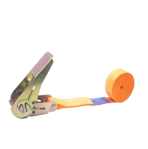 High Quality 25mm Orange <b>Ratchet</b> Tie Down Strap 3m <b>2</b> Inch Polyester Cargo Hook Certified NA Top <b>1</b> Supplier Vietnam - Product Image 1