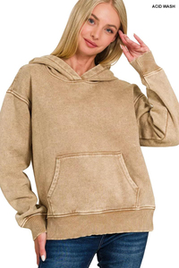 Dernier design de sweat-shirts en molleton de coton pour femmes, effet délavé, tendance, design personnalisé avec impression personnalisée, sweat-shirt pour femmes - Product Image 4