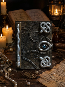 <b>Hocus</b> <b>Pocus</b> Spell <b>Book</b> Winifred Sanderson's Spell <b>Book</b> of Shadows Grimoire Fantasy Handmade Leather Journal Halloween - Product Image 2