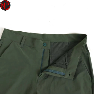 Pantalones Cortos Deportivos de Nailon Verde 2027 para Hombre, de Secado Rápido, Transpirables, con Cierre de Cremallera, Bolsillos Casuales, para Golf, con Logotipo Personalizado - Product Image 2