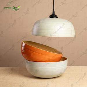 โคมไฟไม้ไผ่สานทำมือ โคมไฟห้อยเพดานไม้ไผ่ธรรมชาติ สำหรับตกแต่งภายในบ้านหรู โรงแรม - Product Image 6