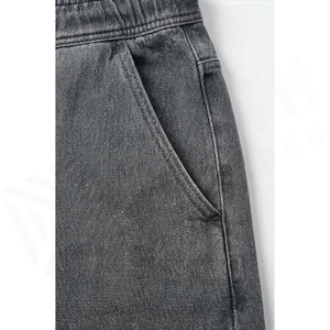 Haute qualité personnalisé hommes Denim jean hiver automne droite taille moyenne séchage rapide respirant coton pour - Product Image 6
