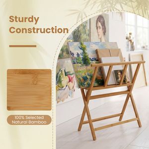 Espositore Autoportante in Legno Dipinto con Ripiani per Stampa Artistica su Tela e Esposizione Interna - Product Image 5