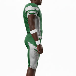 Nuevo Diseño de Uniforme de Fútbol Americano, Color Verde Sólido, Ropa de Entrenamiento para Hombre, Uniforme de Fútbol Antibacteriano - Product Image 6