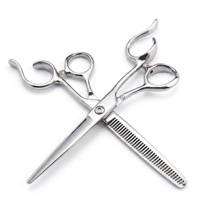 Ciseaux de coiffure professionnels de 6,0/6,5 pouces, ciseaux de barbier, outils de coupe de cheveux en acier inoxydable - Product Image 2