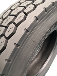 ยางรถบรรทุกมือสองแบบไบแอส 295/80R22.5 PCR สำหรับรถบรรทุกหนัก Dongfeng  ความเสถียรดีขึ้น ใช้งานบนถนนได้นานขึ้น ใหม่ - Product Image 3