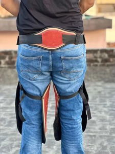 Chaps de fermeur professionnels en cuir véritable, réglables, pour le sablage et la coupe des sabots, équipement de protection pour le travail de fermeur - Product Image 5