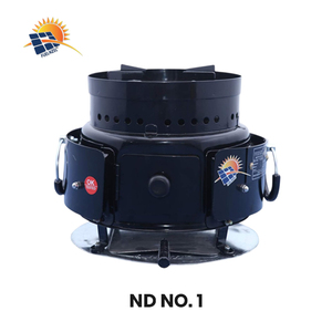 Estufa de Leña Resistente con Asas, Moderna Estufa de Leña de Acero con Protector Térmico, Estufa de Leña de Alta Eficiencia para Interiores - Product Image 2