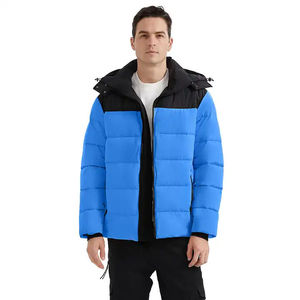 เสื้อแจ็คเก็ตพัฟเฟอร์แบบกำหนดเองสำหรับผู้ชาย แจ็คเก็ตผ้าฝ้ายบุขนเป็ด ระบายอากาศได้ดี แจ็คเก็ตผู้ชายสองสี คุณภาพพรีเมียม สำหรับใช้งานทั่วไป - Product Image 5